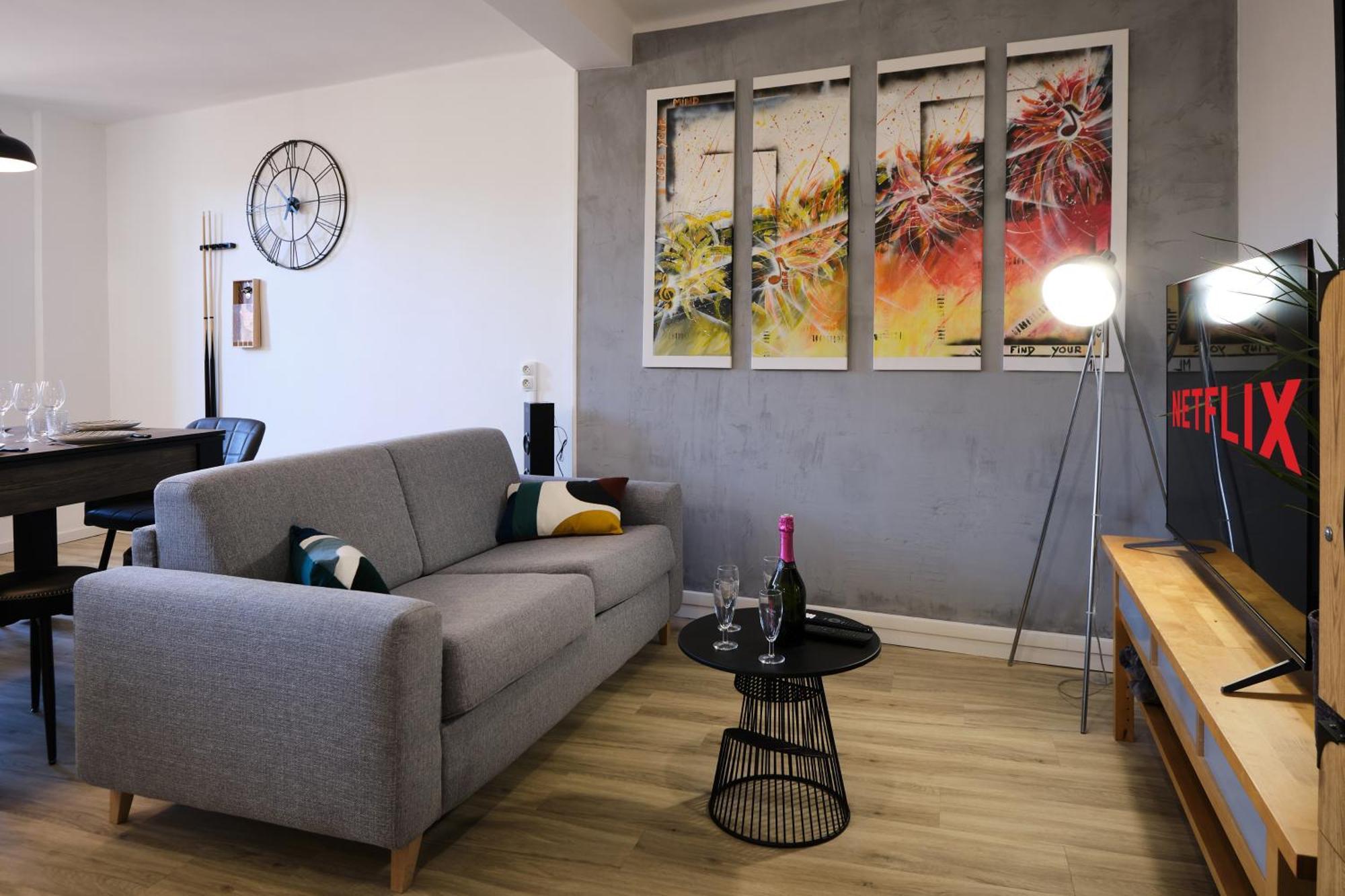 Magnifique*T4*Centre Ville*Wifi*Billard*Netflix* Limoux Eksteriør bilde